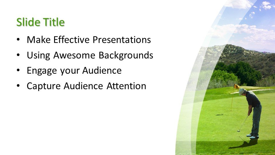 Powerpoint presentacion Entrenamiento golf