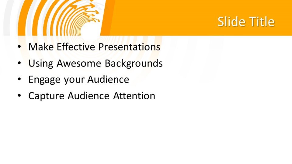 Powerpoint presentacion Flechas